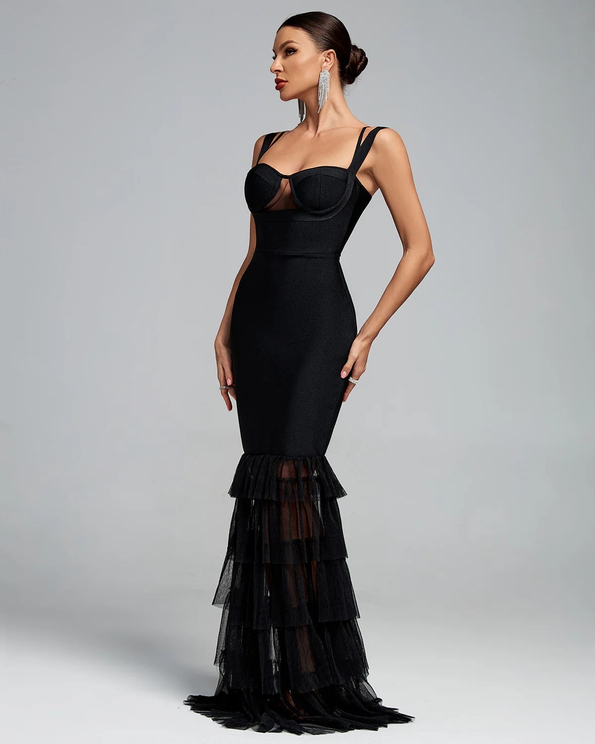Robe Bandage Prestige Élégance Nocturne