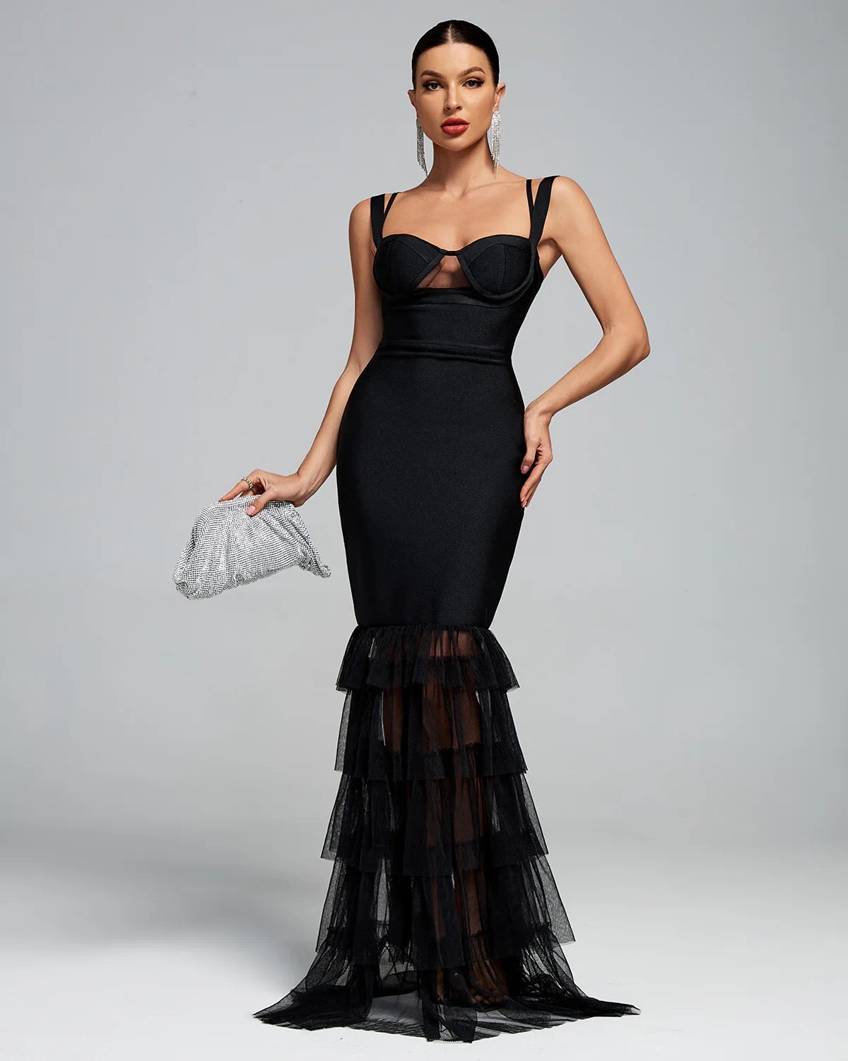 Robe Bandage Prestige Élégance Nocturne