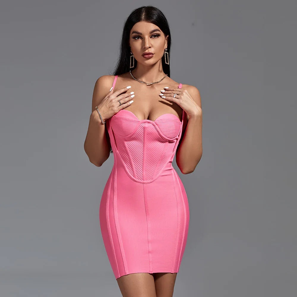 Robe bandage prestige Girly