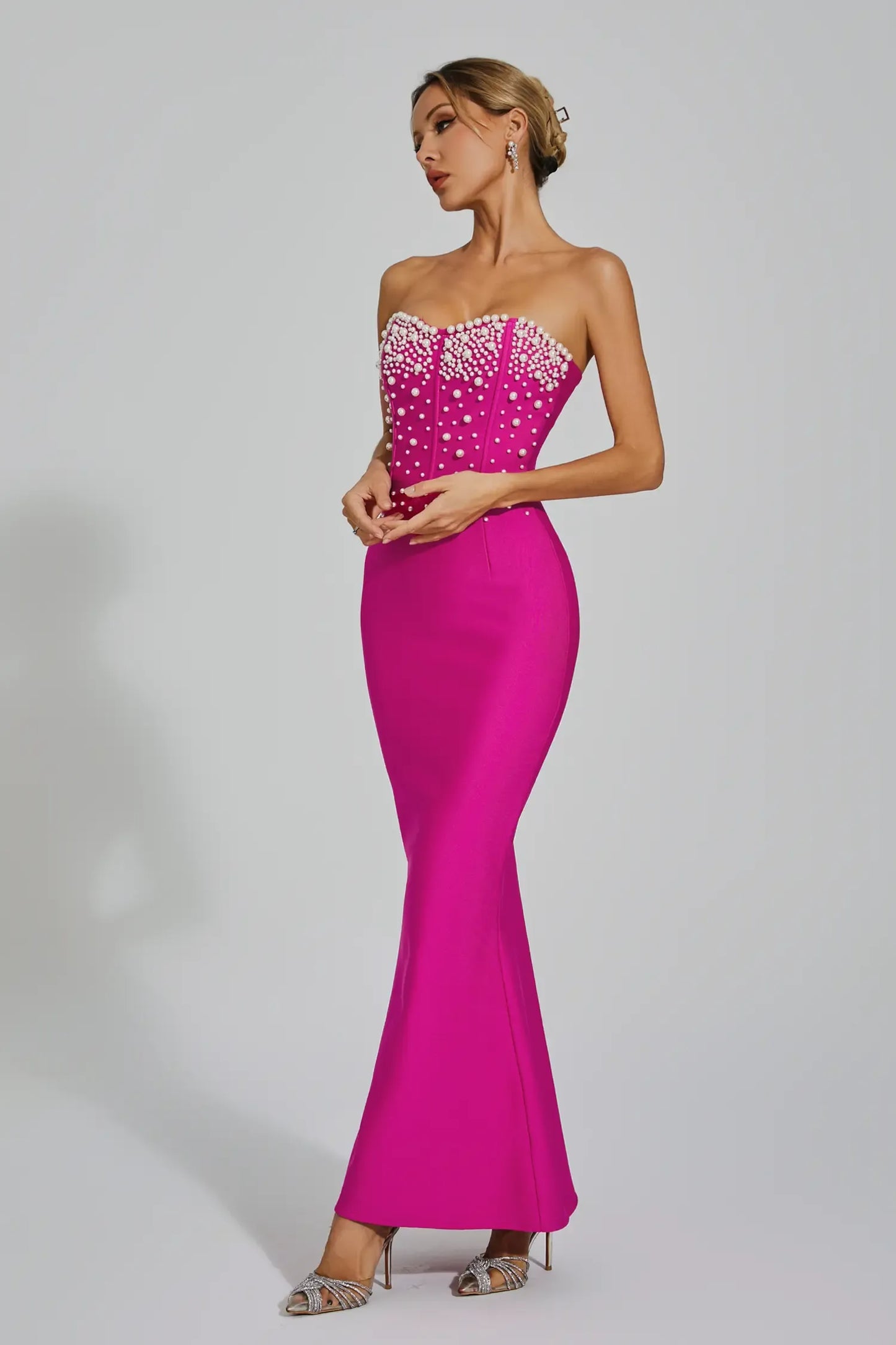 "Prestige Perles" Bandage Dress