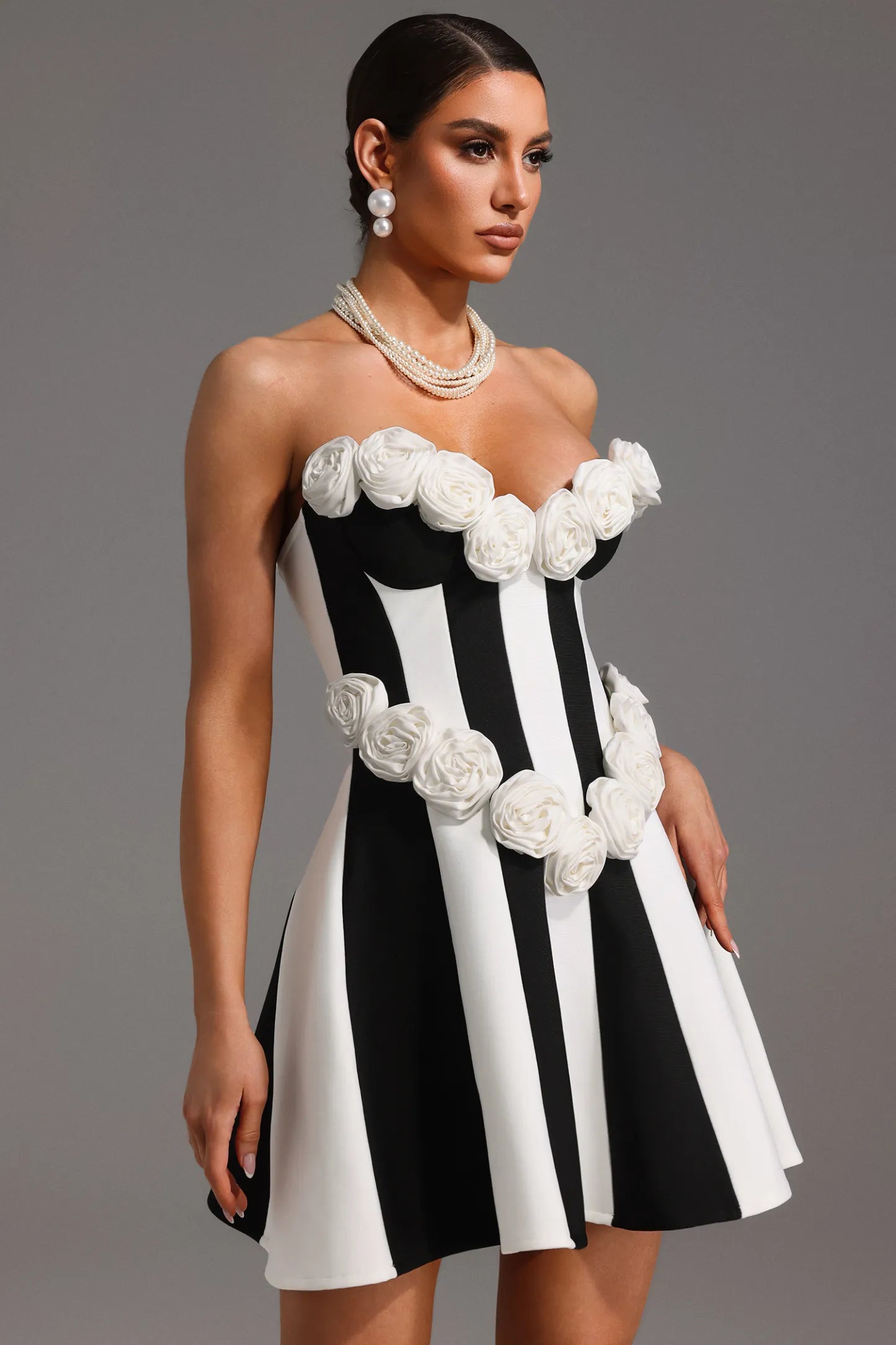 Robe Bandage Prestige – Rose Majesté