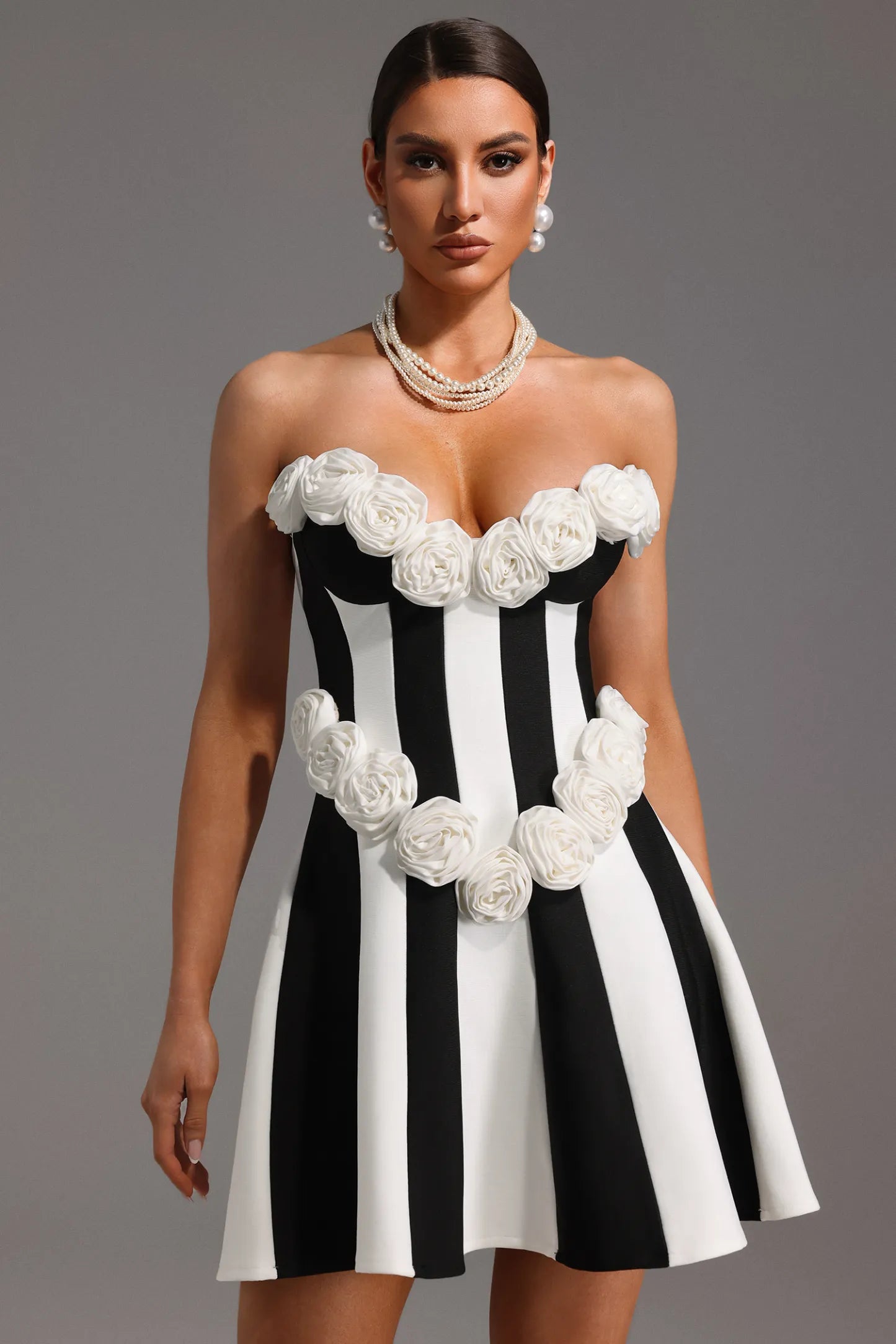 Robe Bandage Prestige – Rose Majesté