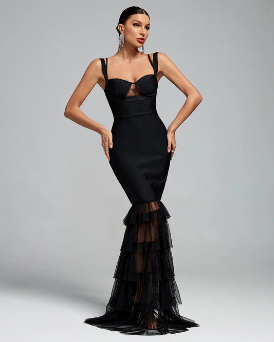 Robe Bandage Prestige Élégance Nocturne