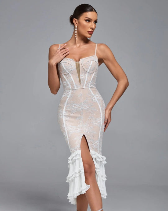 Robe bandage prestige Leytizia