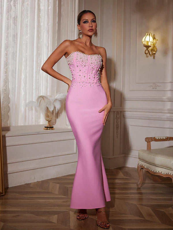 "Prestige Perles" Bandage Dress