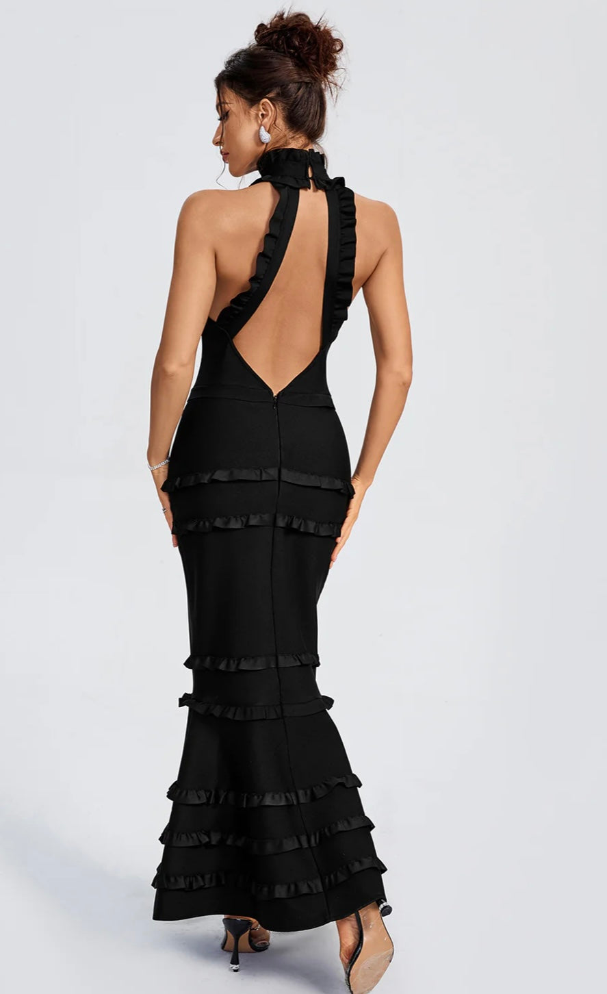 Luxury Prestige Bandage Dress "Black Elegance"