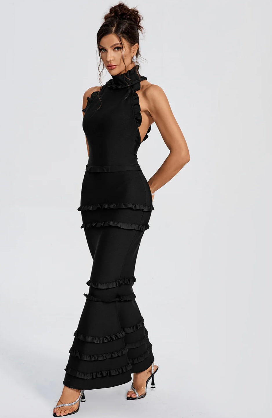 Luxury Prestige Bandage Dress "Black Elegance"