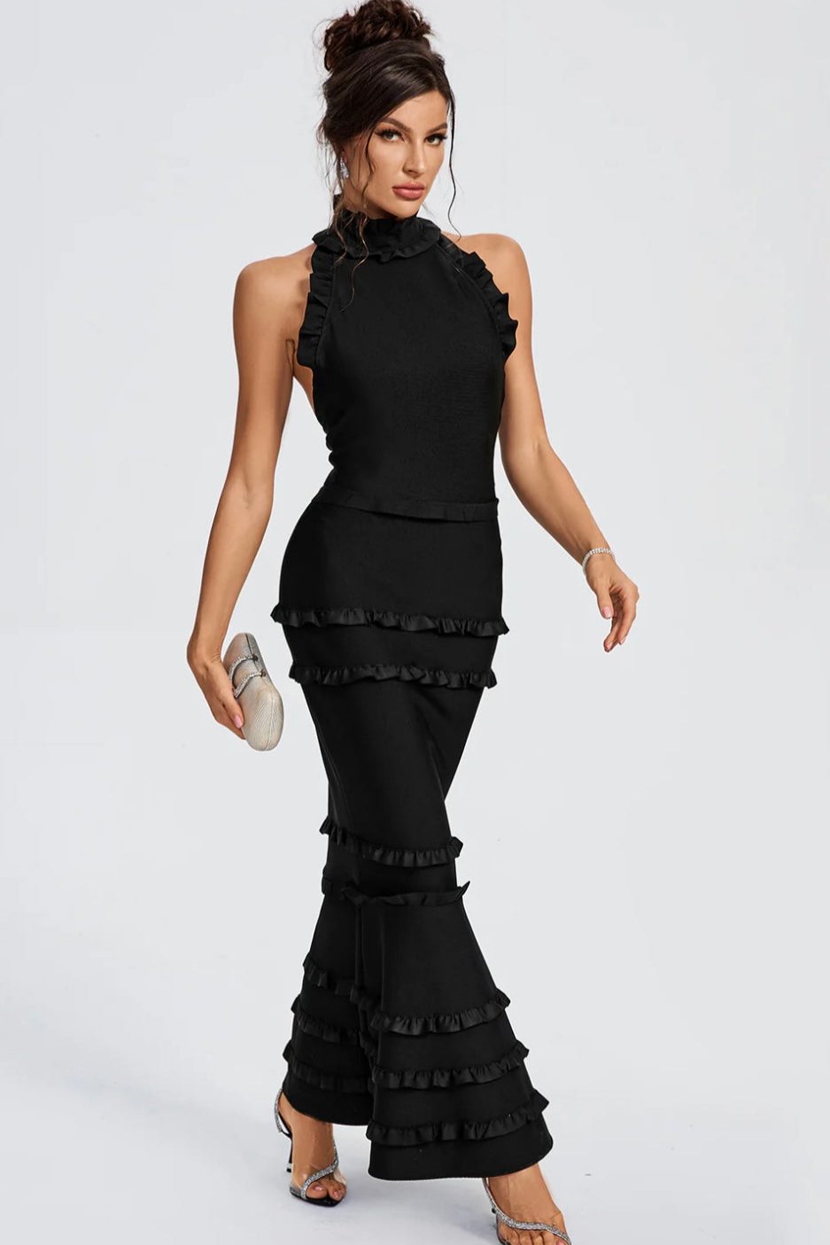 Luxury Prestige Bandage Dress "Black Elegance"