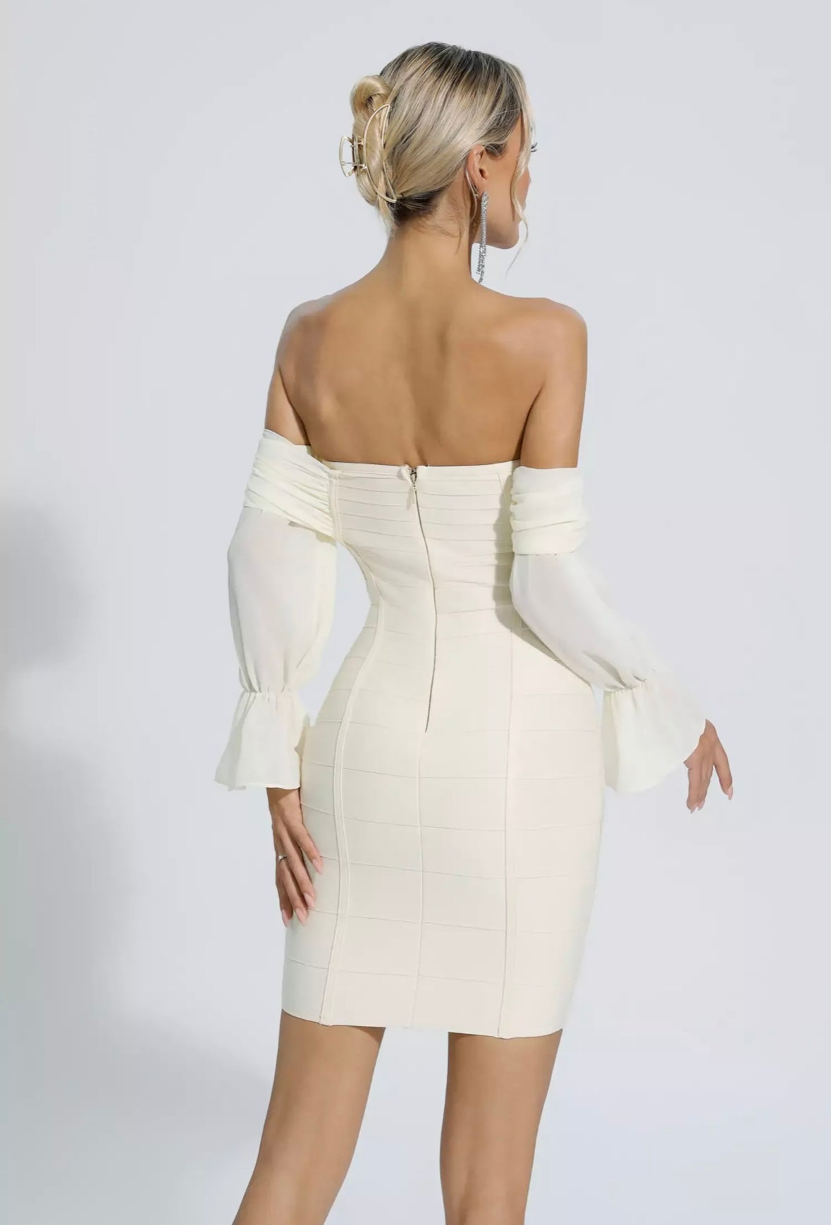 Robe bandage prestige - Rosalia Ivoire