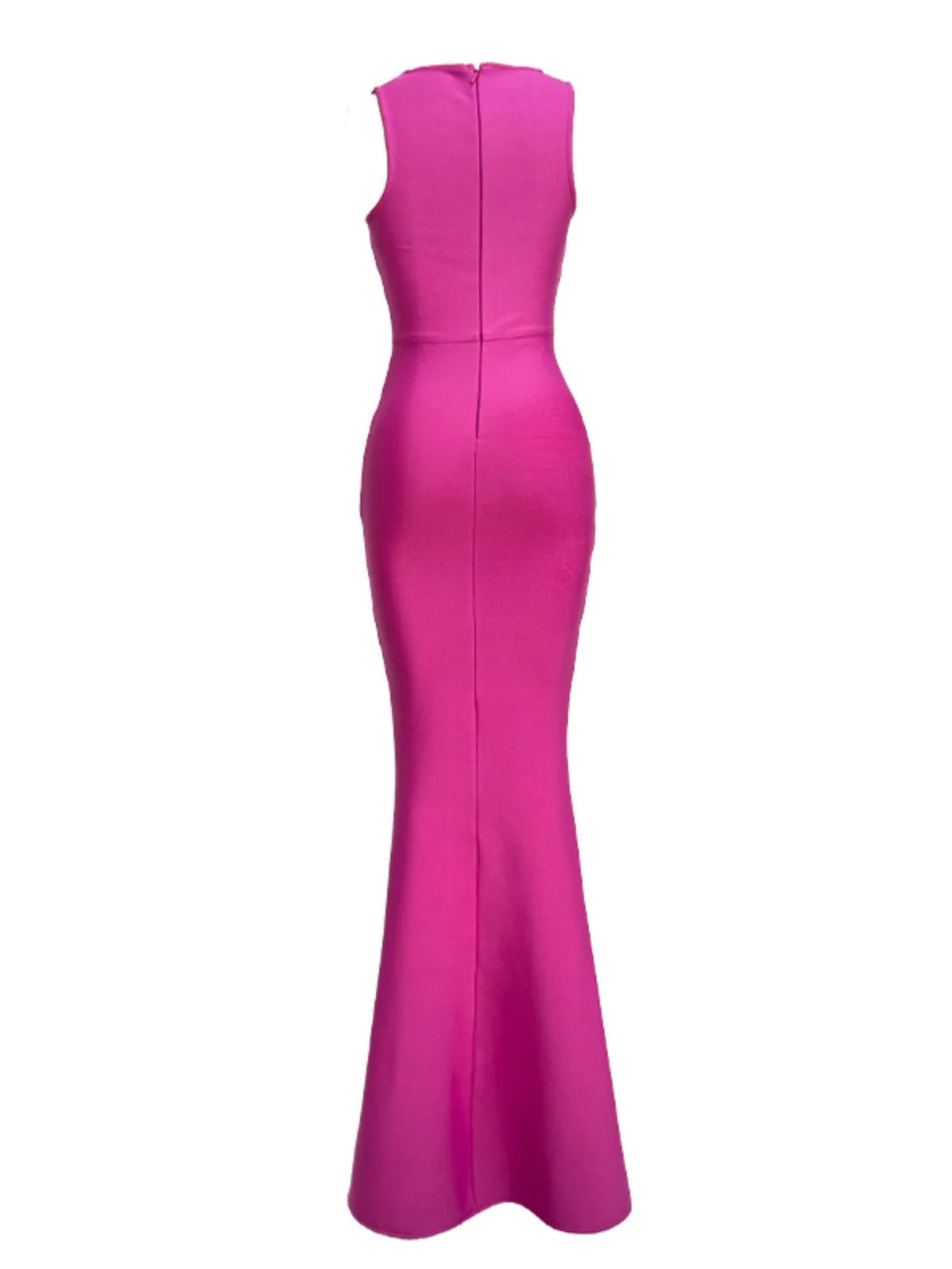 Sadira prestige bandage maxi dress in hot pink