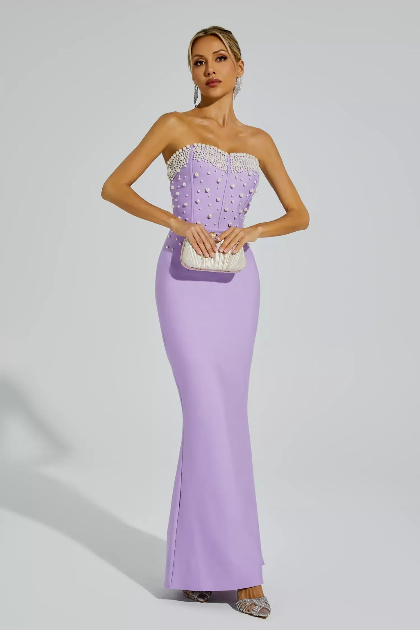 "Prestige Perles" Bandage Dress