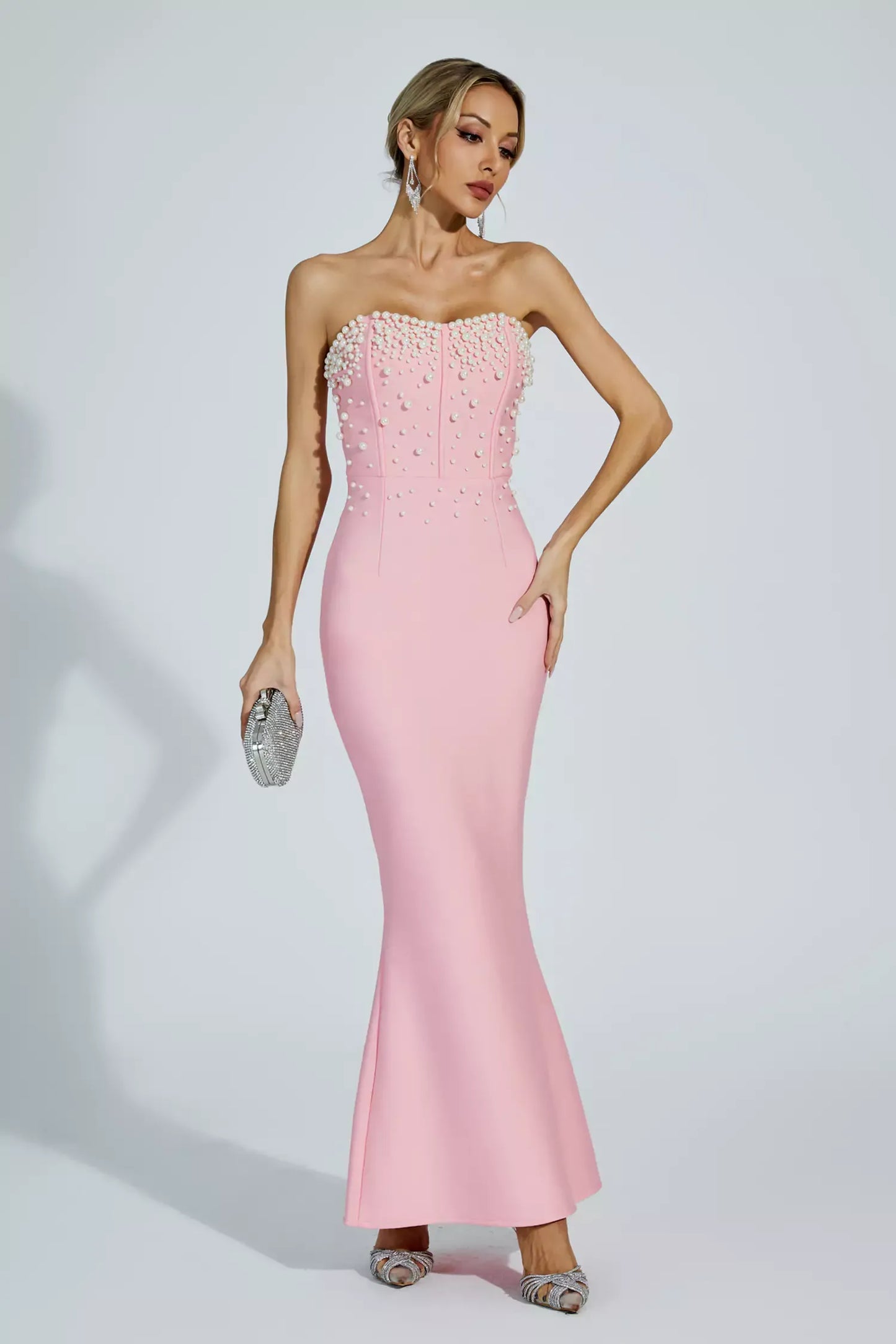 "Prestige Perles" Bandage Dress