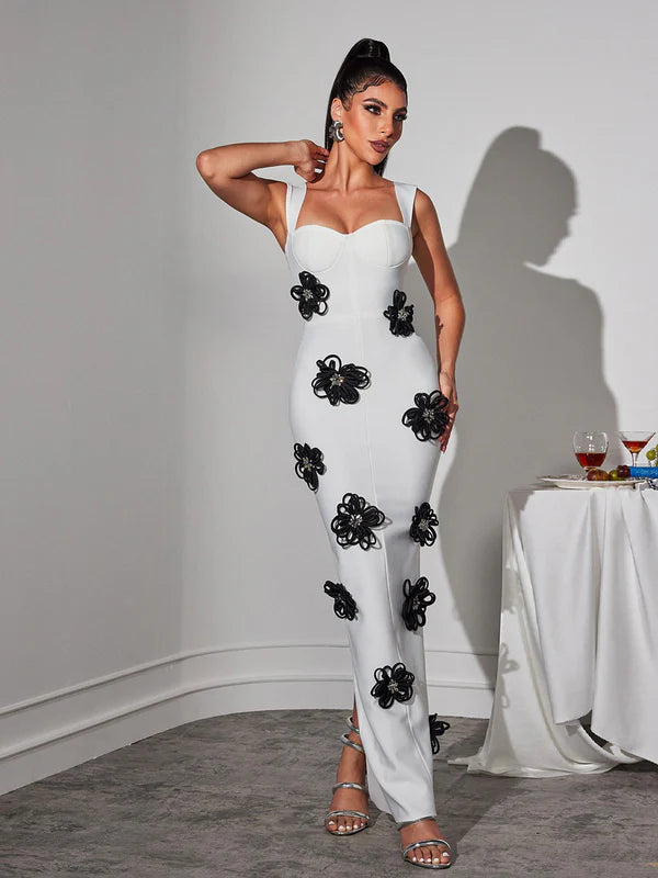 Robe Bandage Prestige - Eclat de Fleurs