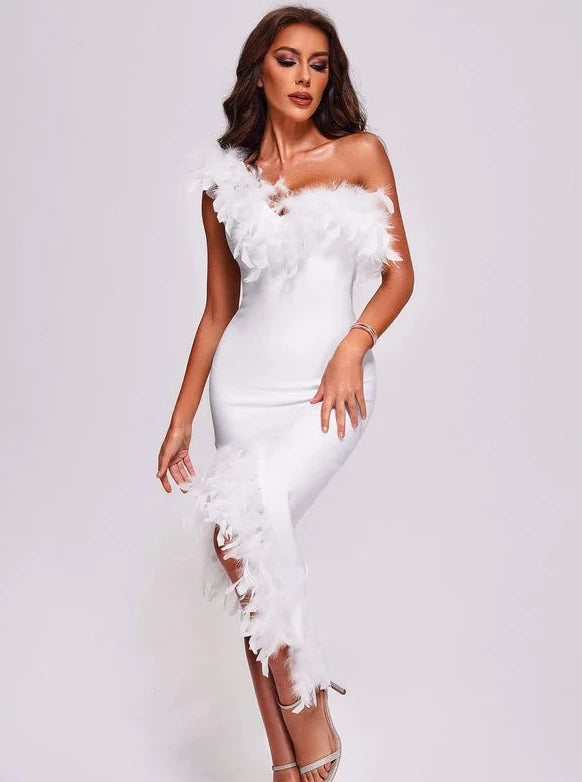 Robe bandage prestige Gabrielle