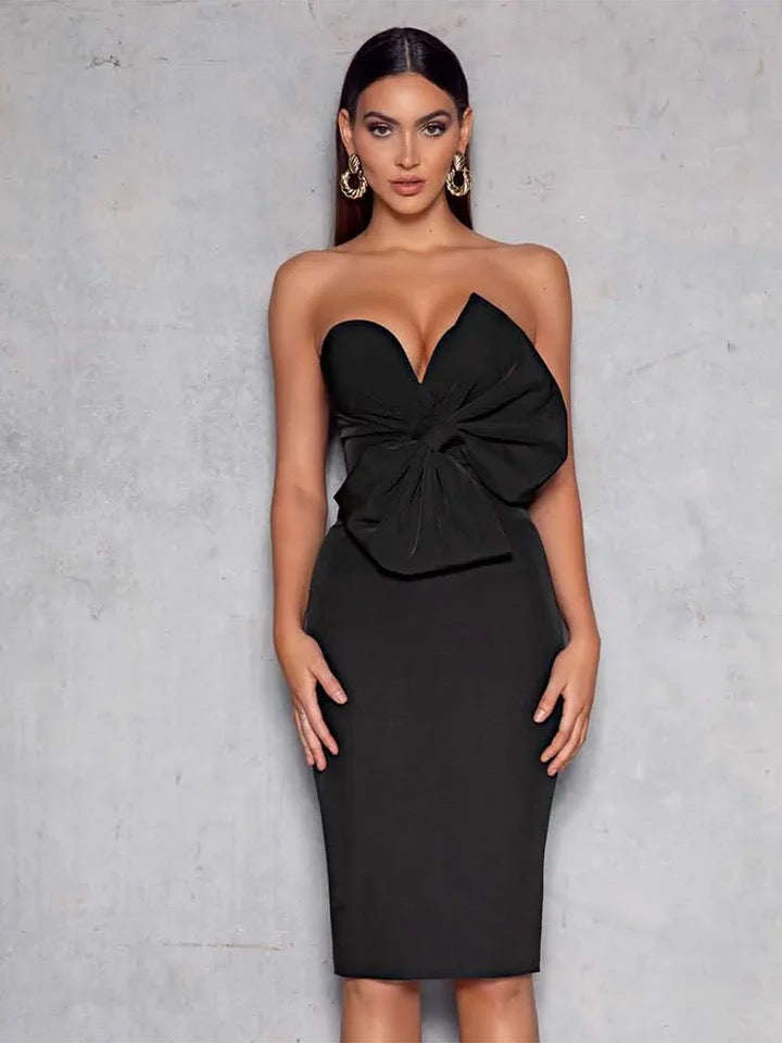 Rosette Prestige Bandage Dress